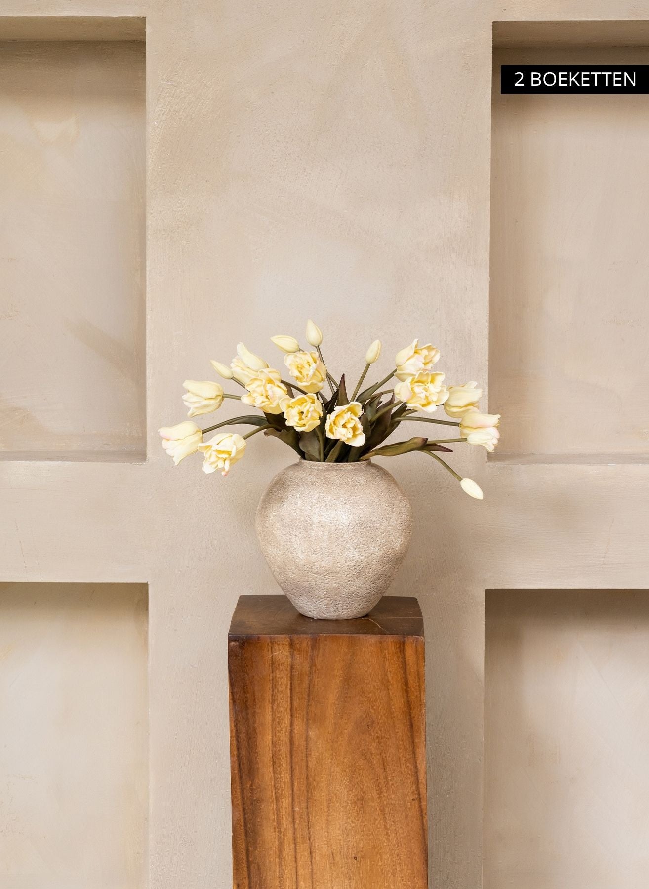 Tulipani pappagallo - Bianco