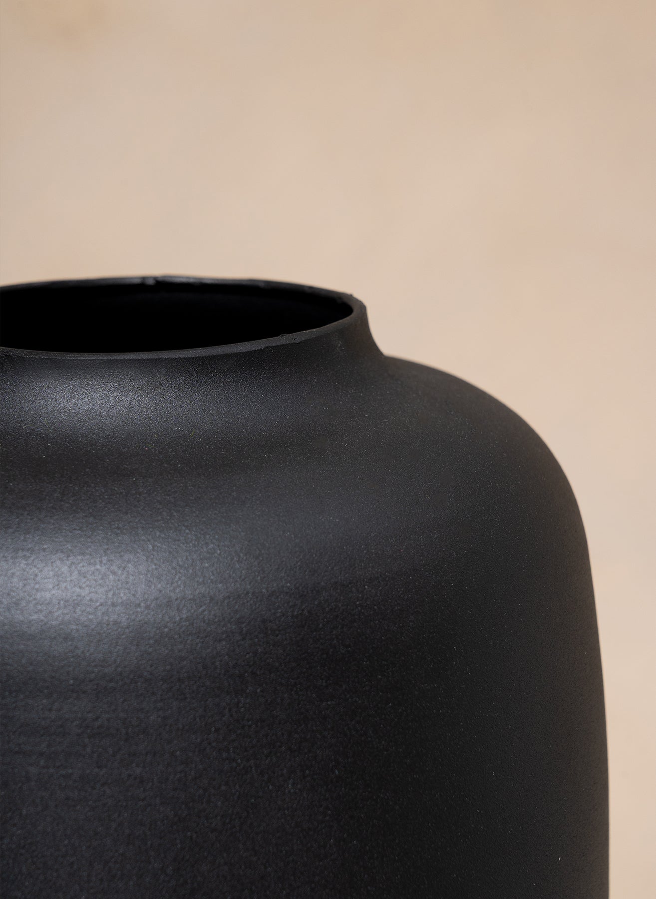 Vaso Nola XL - Nero Opaco