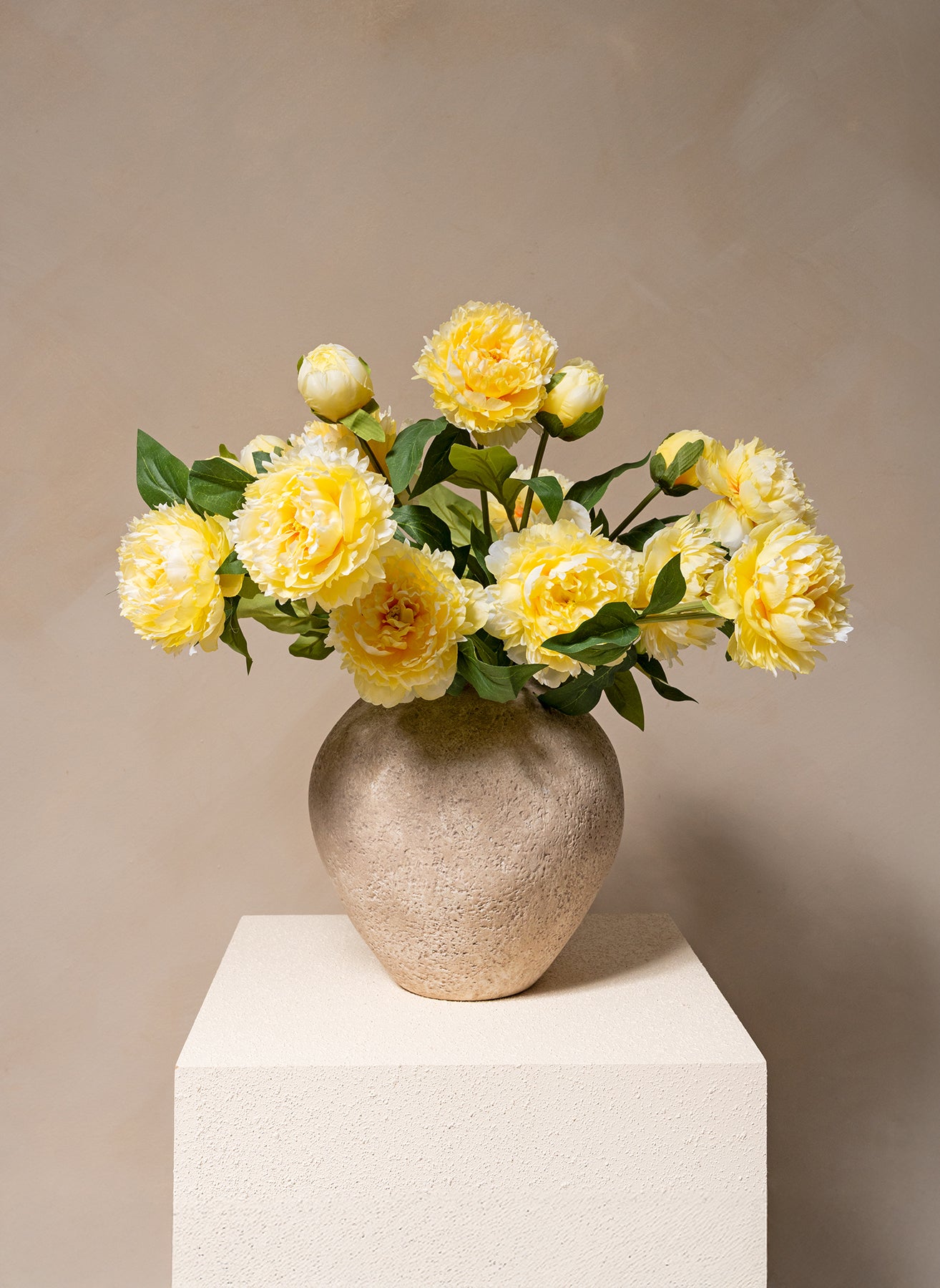 Peonie di Seta - Giallo