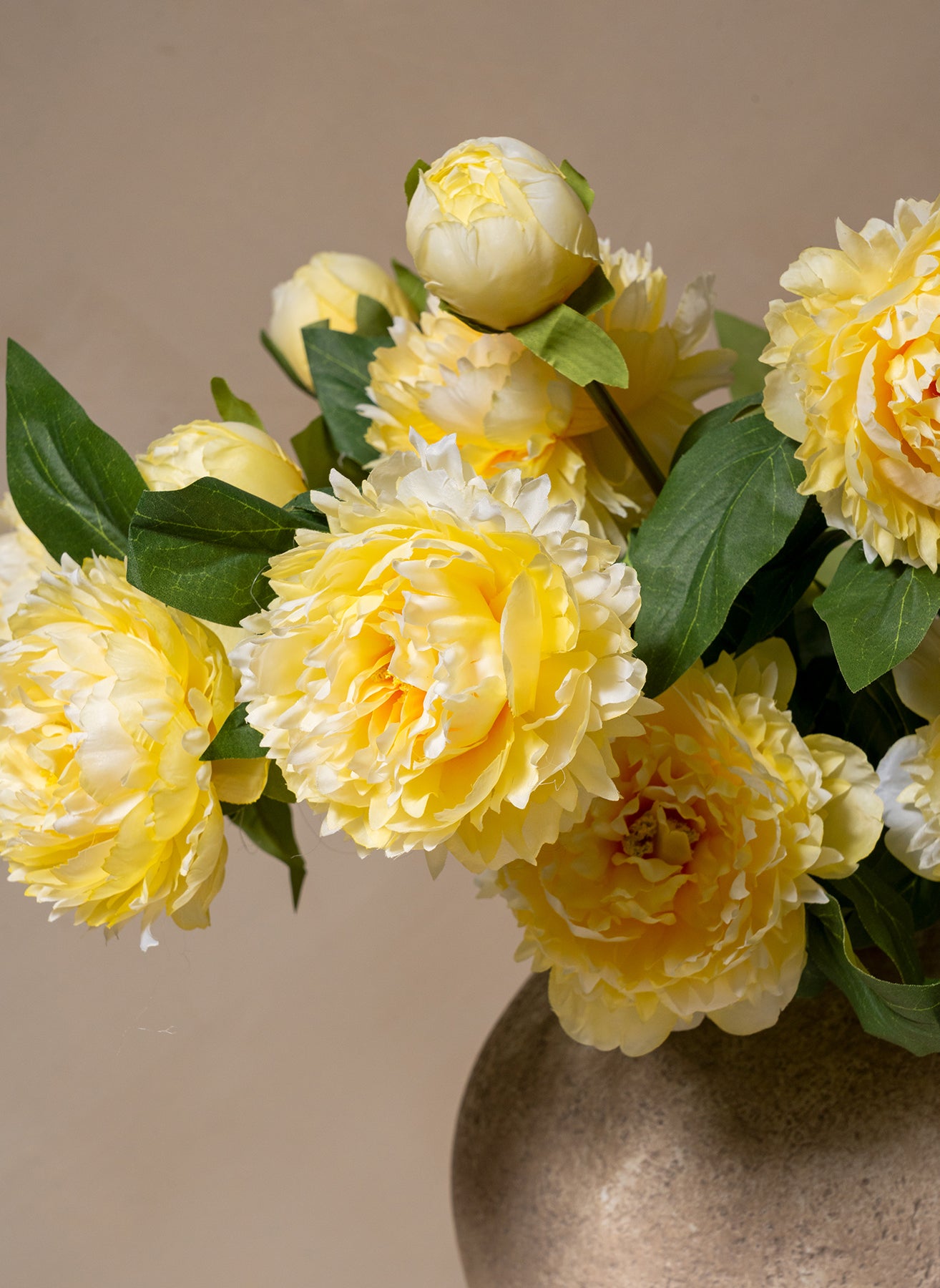 Peonie di Seta - Giallo