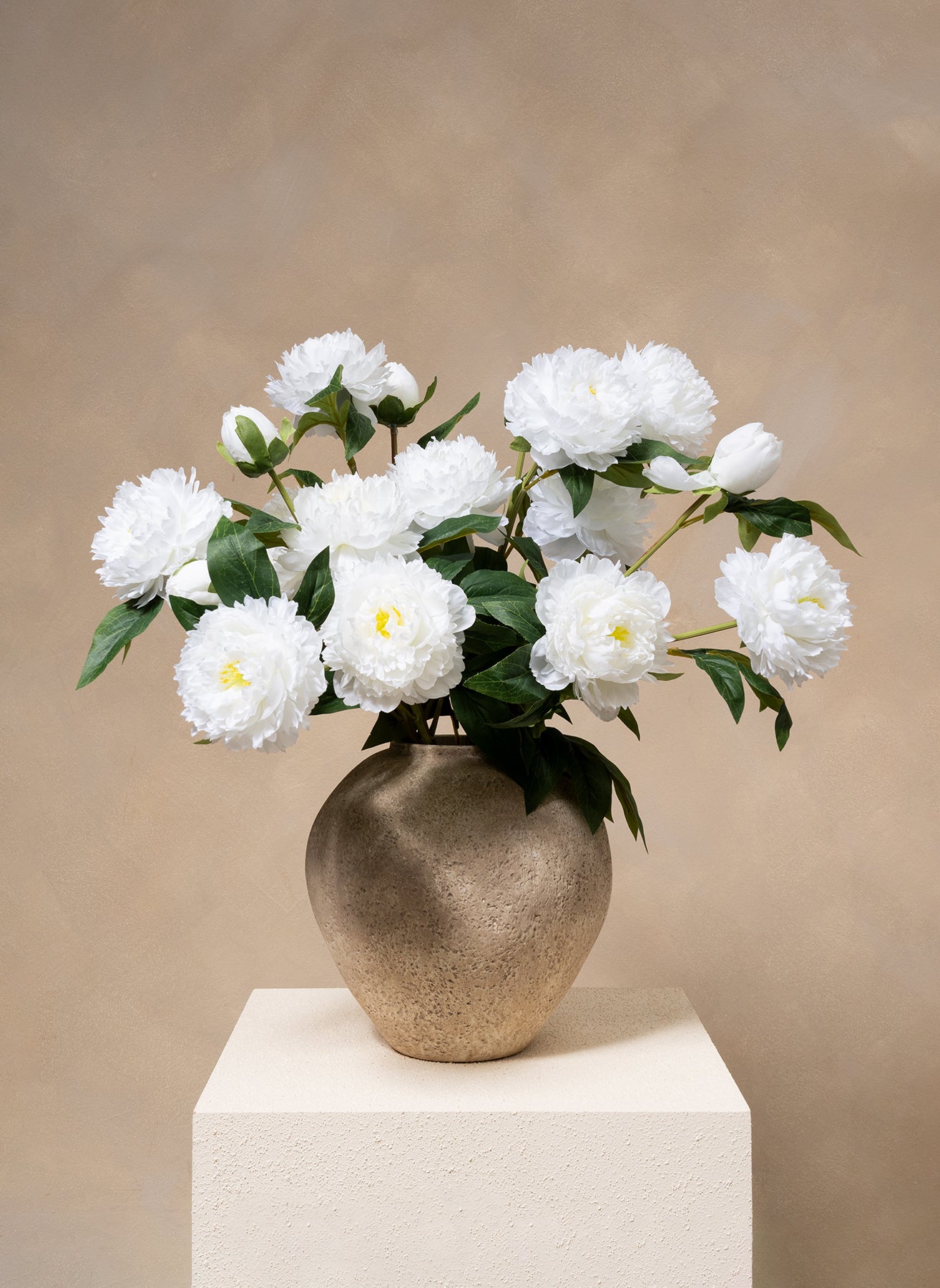 Peonie di Seta - Bianco