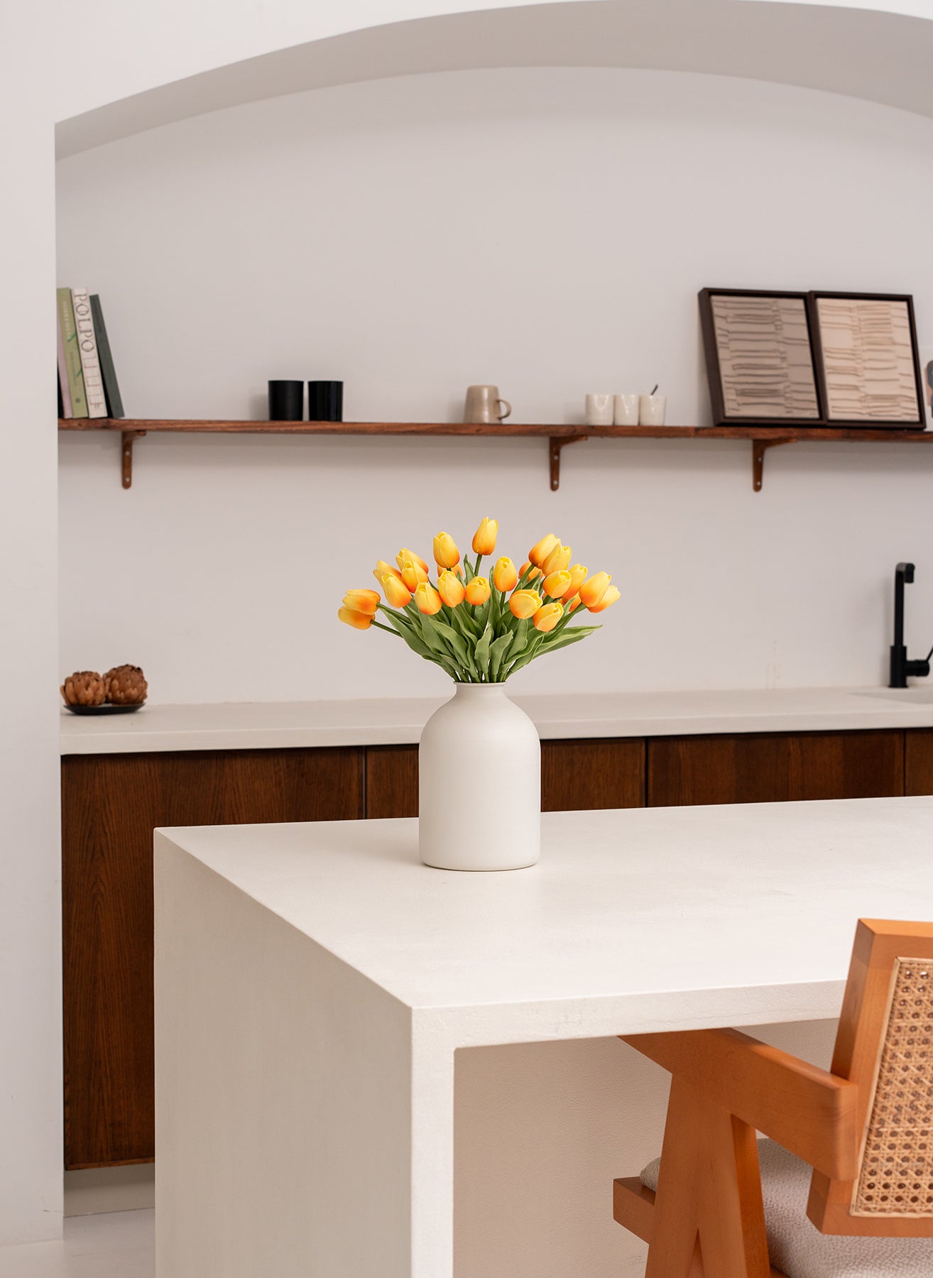 Bouquet di tulipani - Pesca (25 steli)