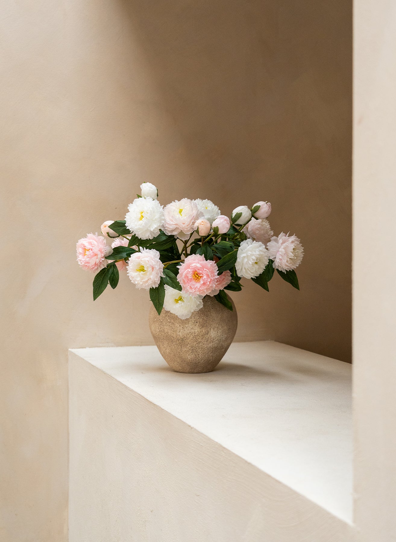 Peonie in seta - Mix