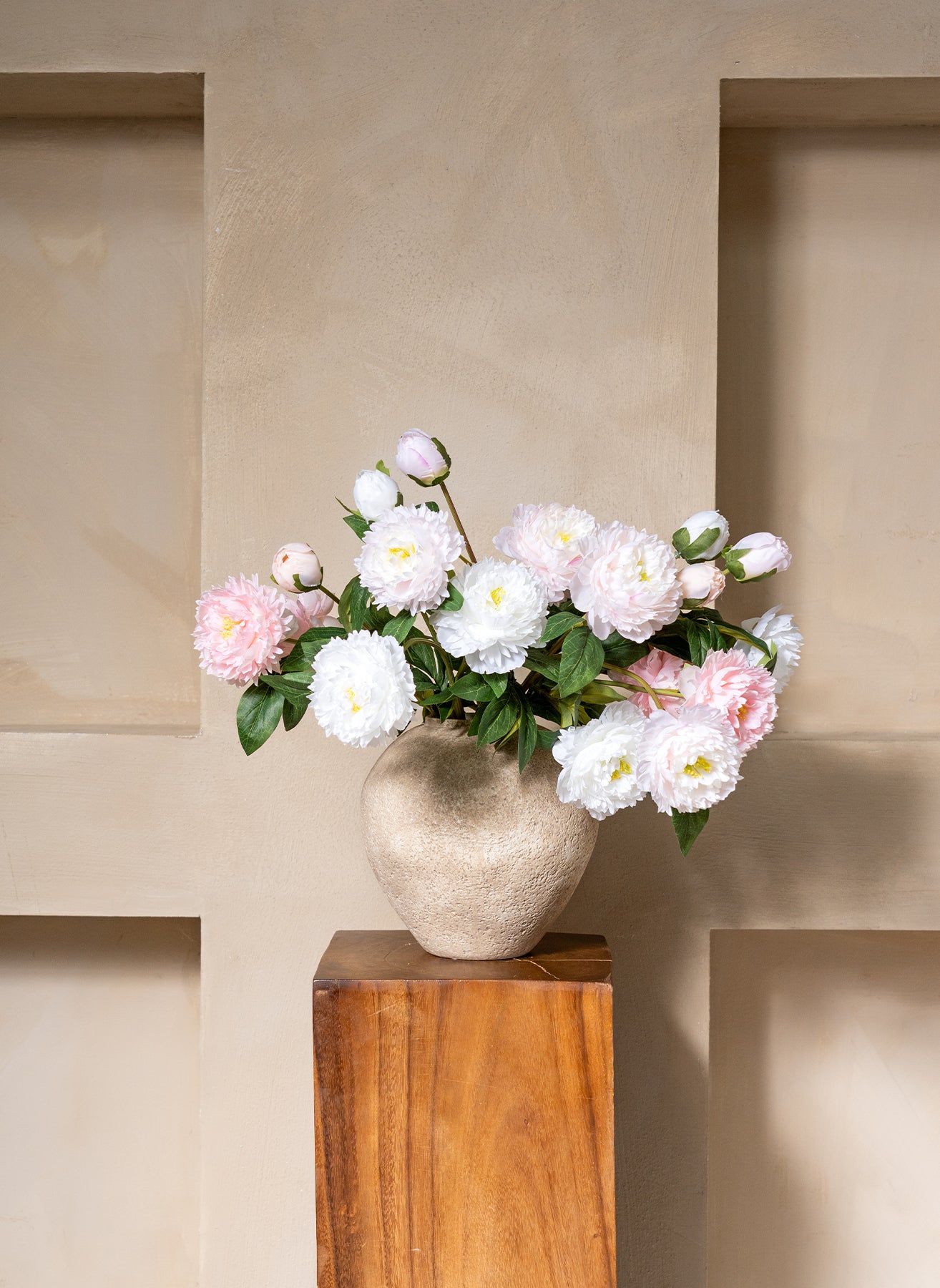 Peonie in seta - Mix
