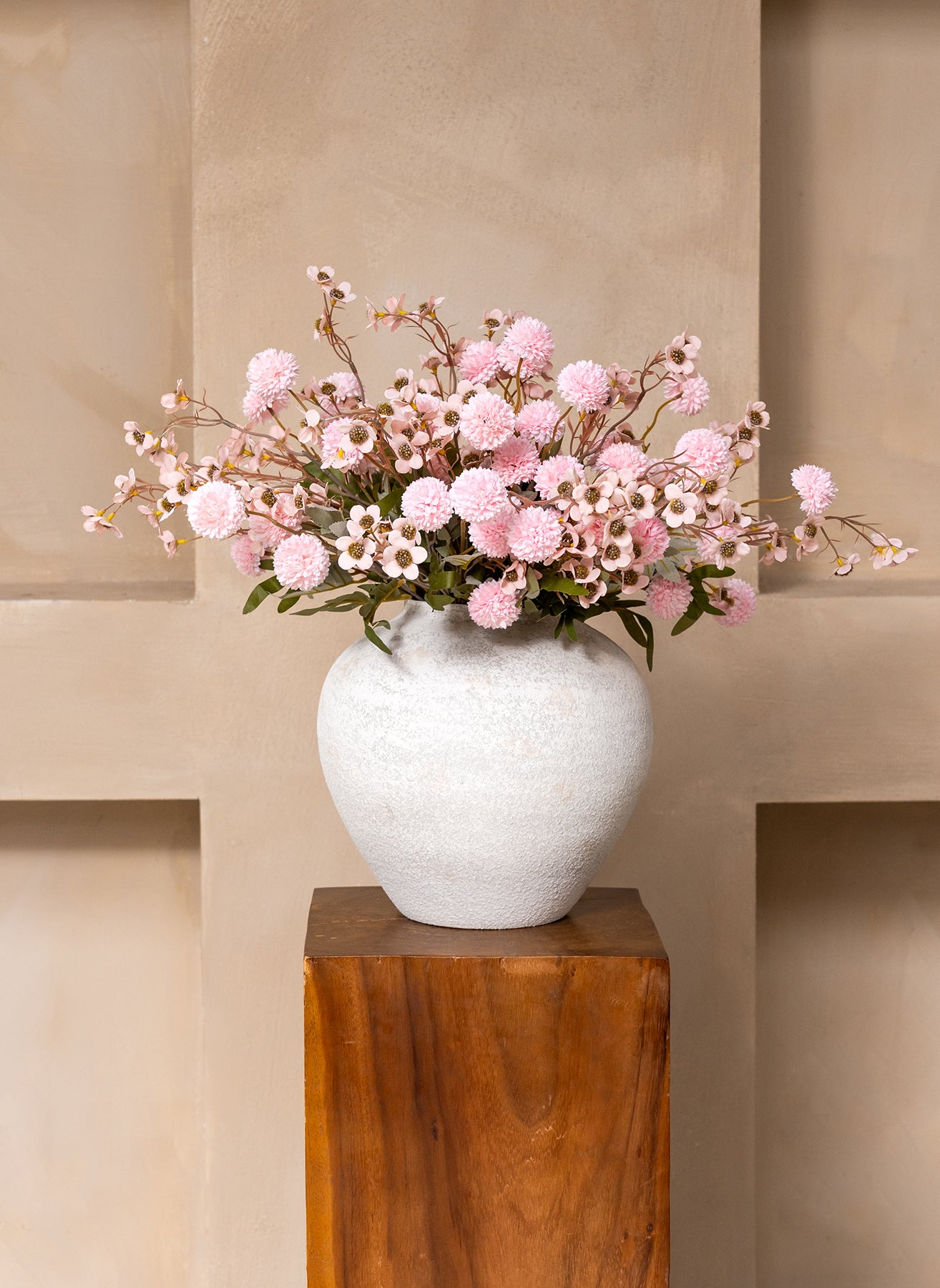 Composizione di Cera - Rosa