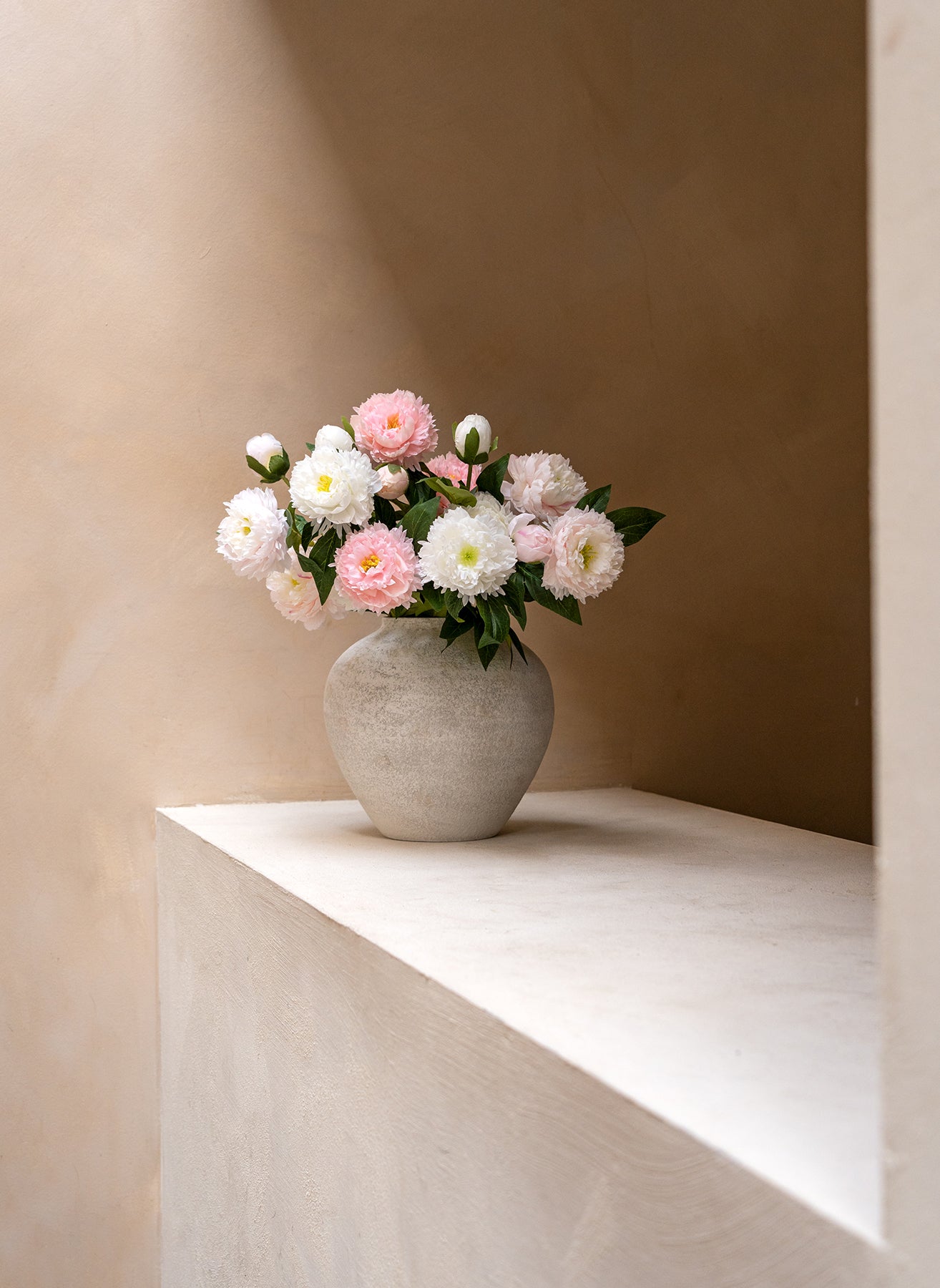 Peonie in seta - Mix