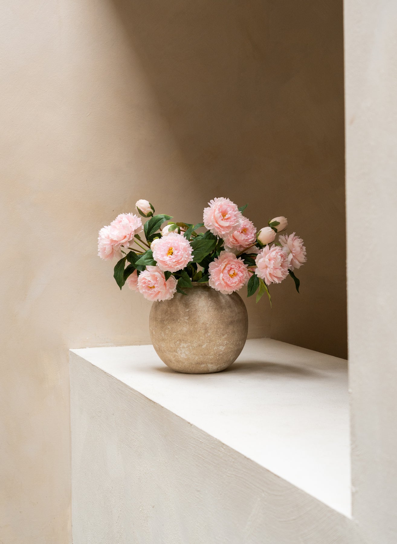 Peonie in seta – Rosa (Preordine – spedizione dal 16 luglio)