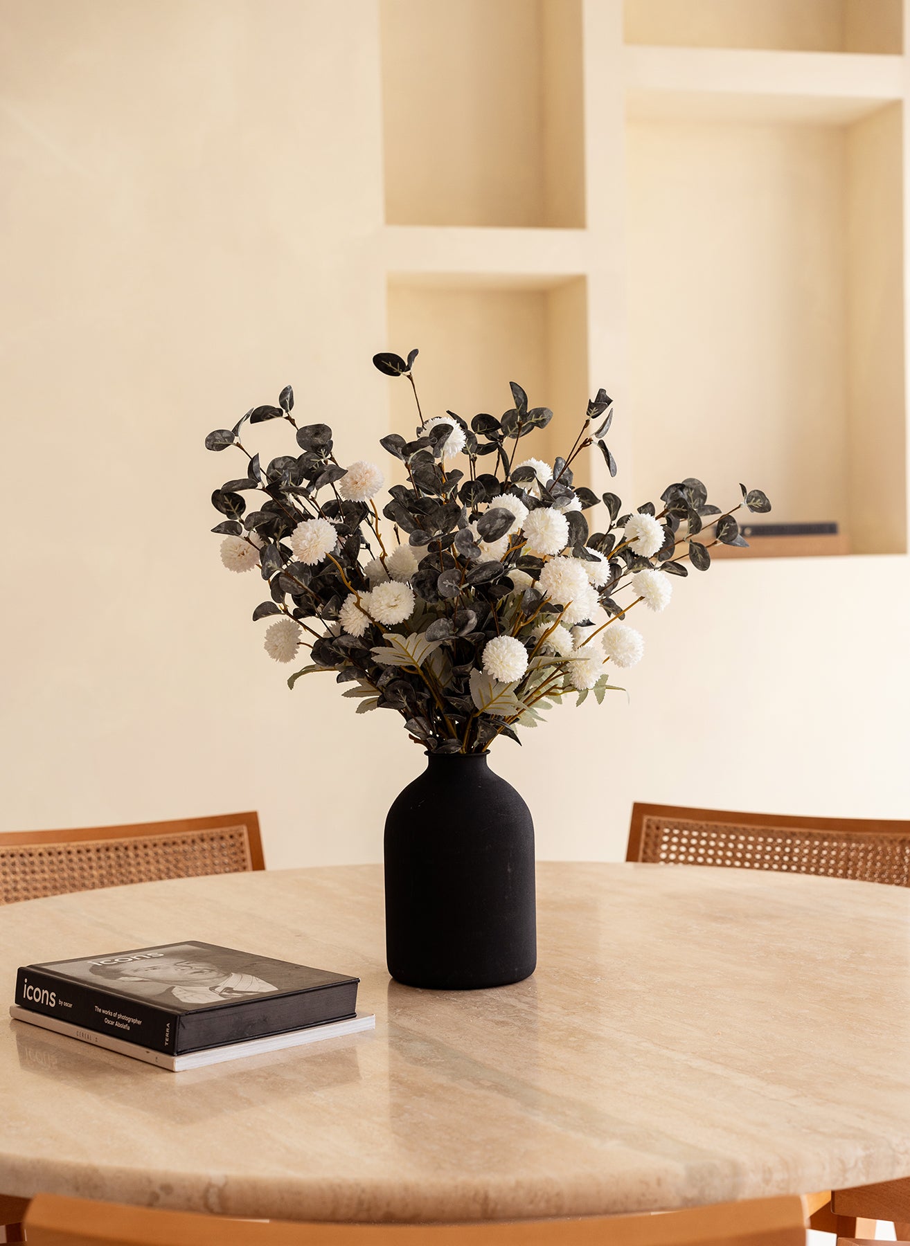 Bouquet composto - Verde & Bianco