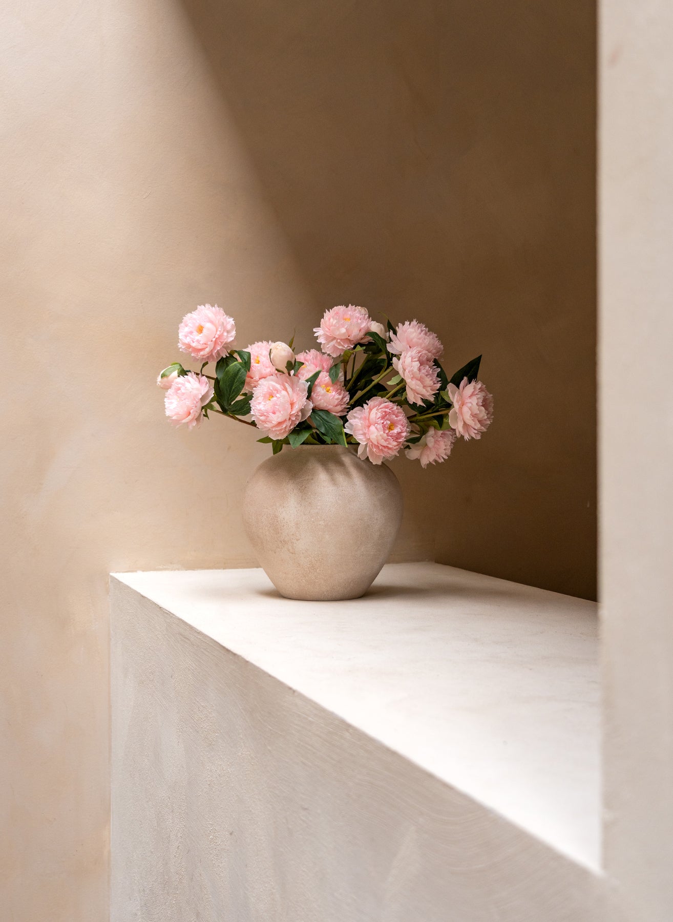 Peonie in seta – Rosa (Preordine – spedizione dal 16 luglio)