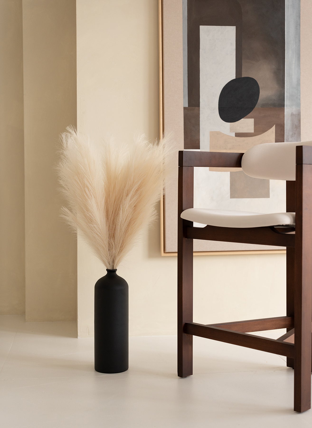 Pampas 110cm (3 steli) - Beige