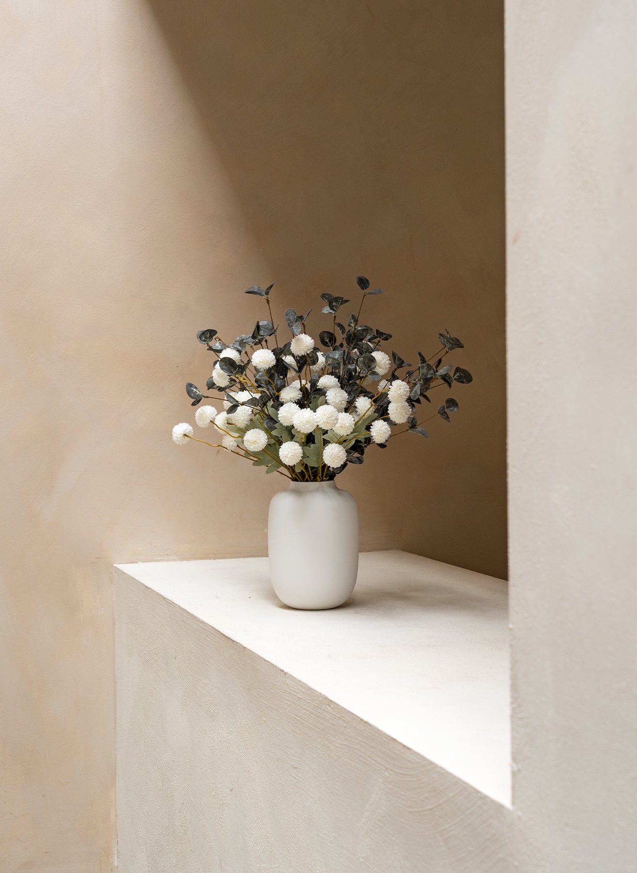 Bouquet composto - Verde & Bianco