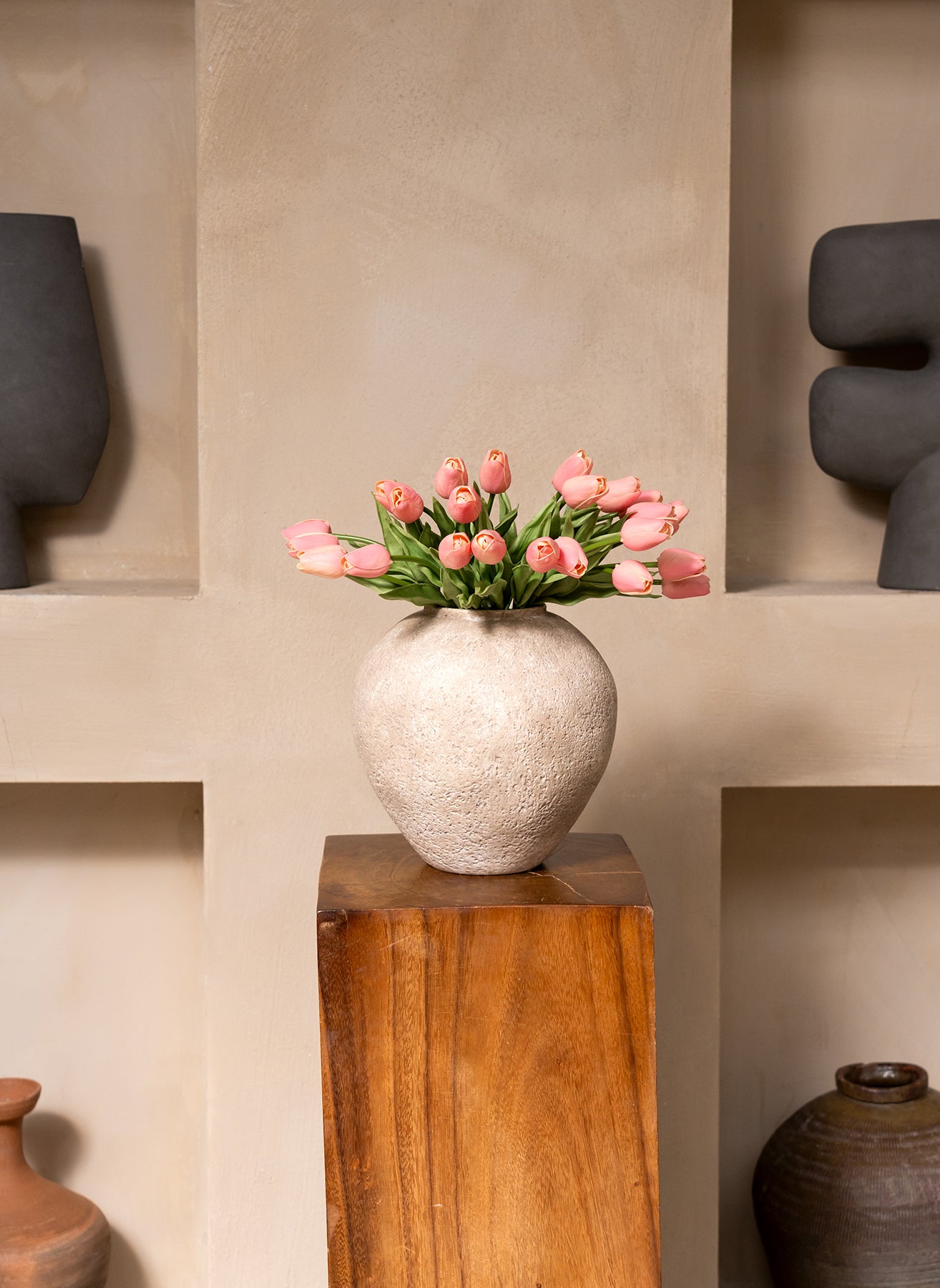Bouquet di tulipani - Rosa (25 steli)