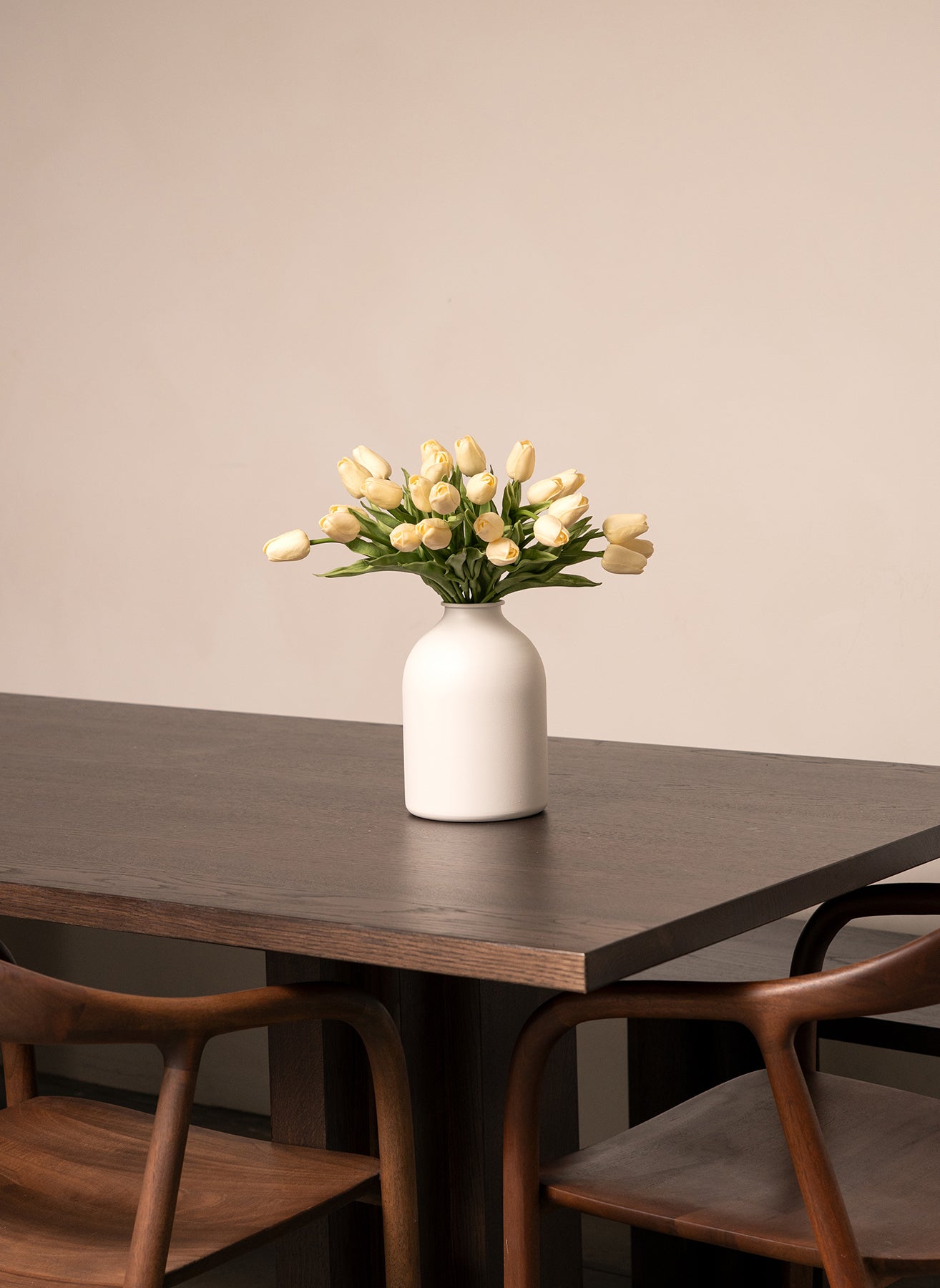 Bouquet di tulipani - Bianco (25 steli)