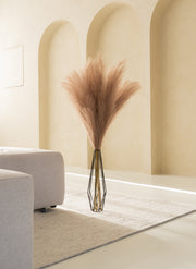 Pampas 110cm (3 steli) - Marrone Naturale