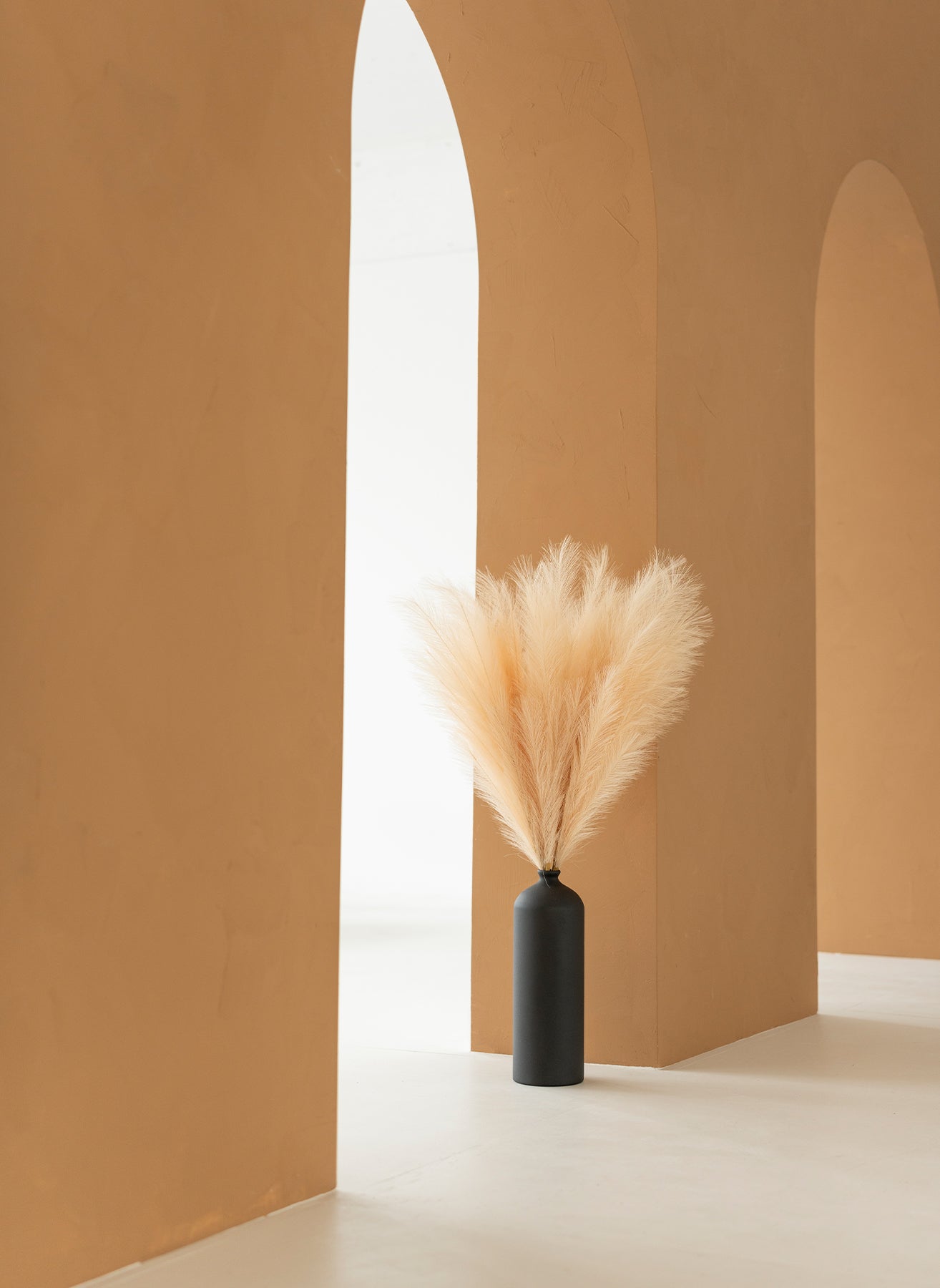 Pampas 110cm (3 steli) - Crema