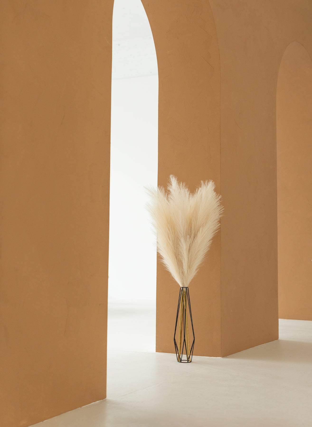 Pampas 110cm (3 steli) - Beige