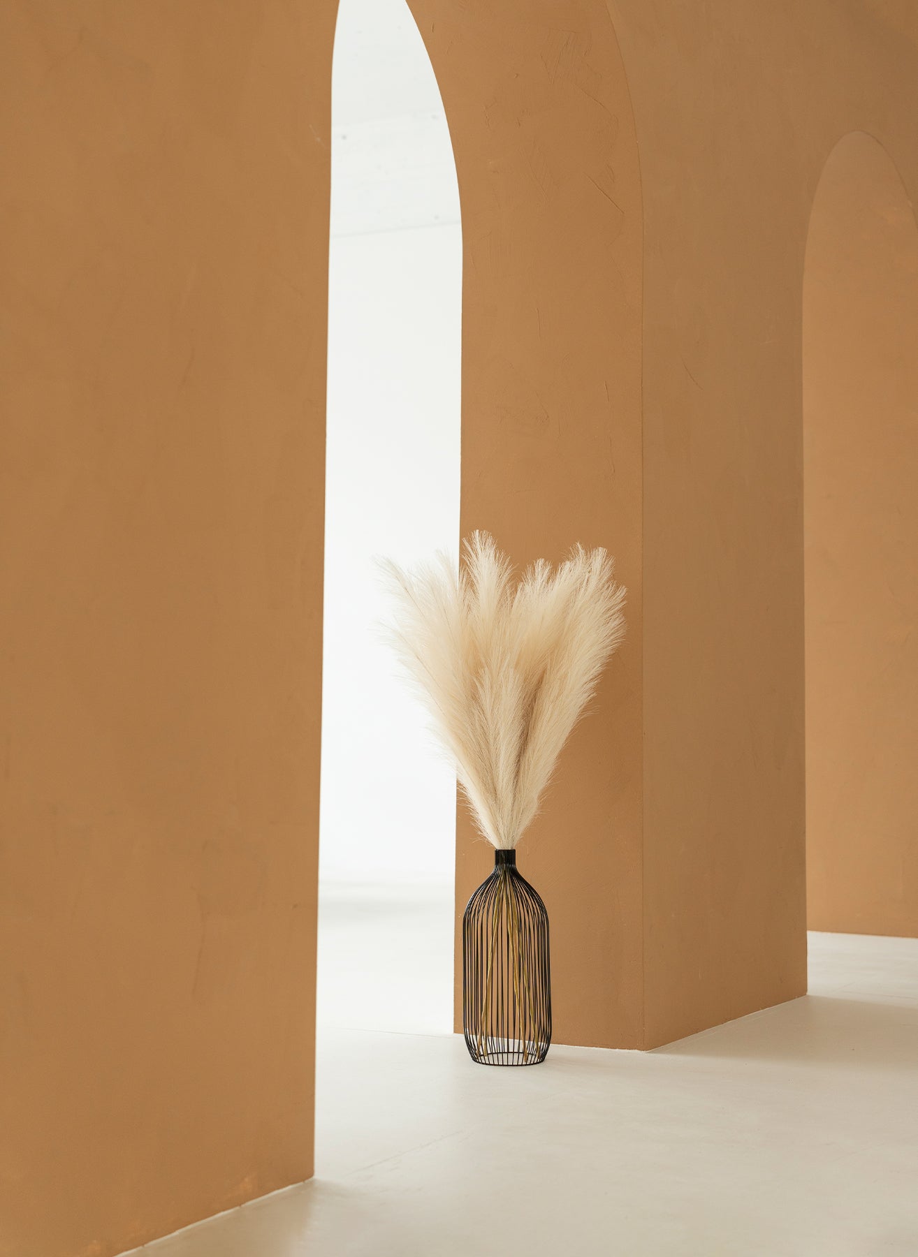 Pampas 110cm (3 steli) - Beige