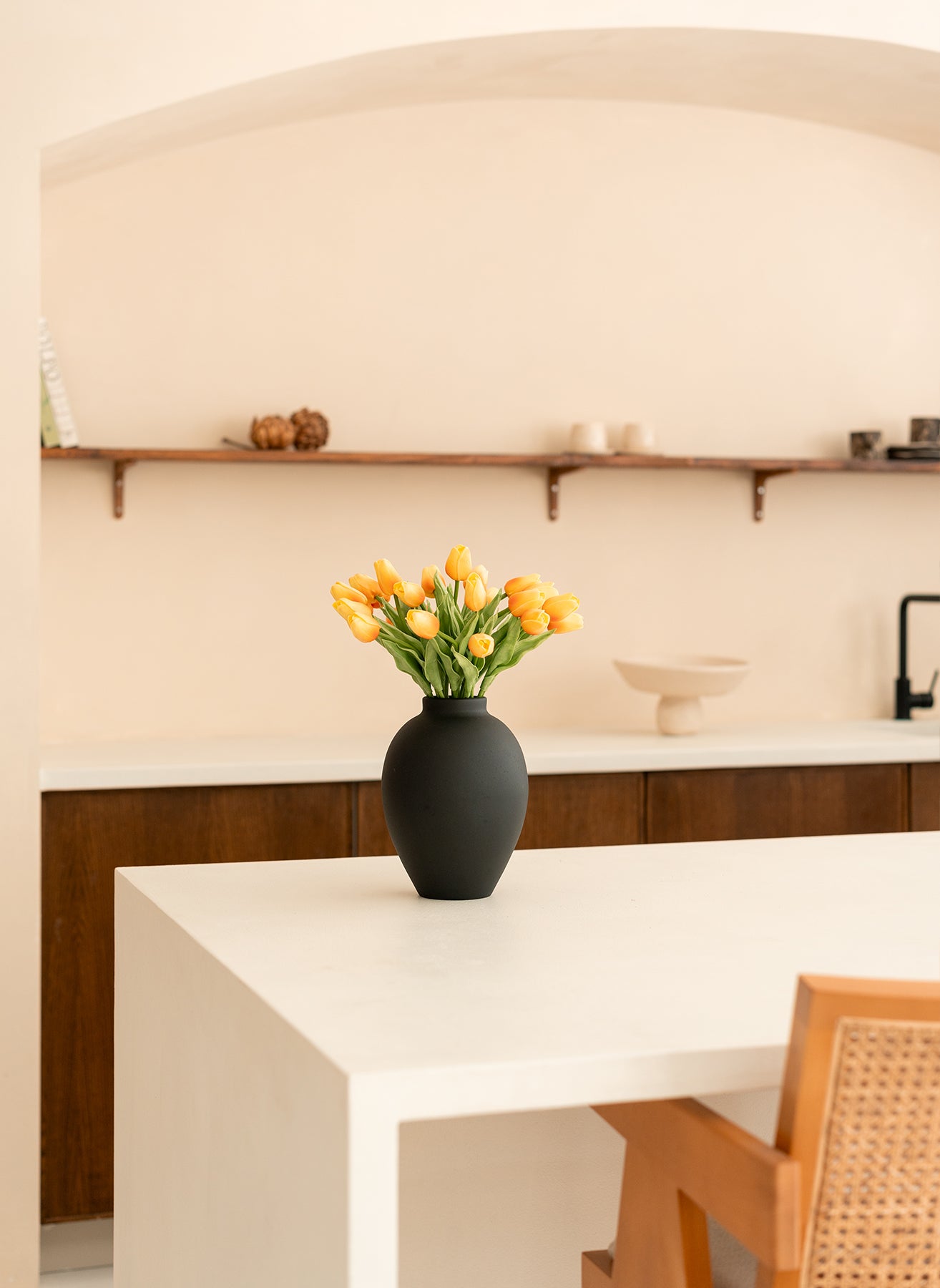 Bouquet di tulipani - Pesca (25 steli)