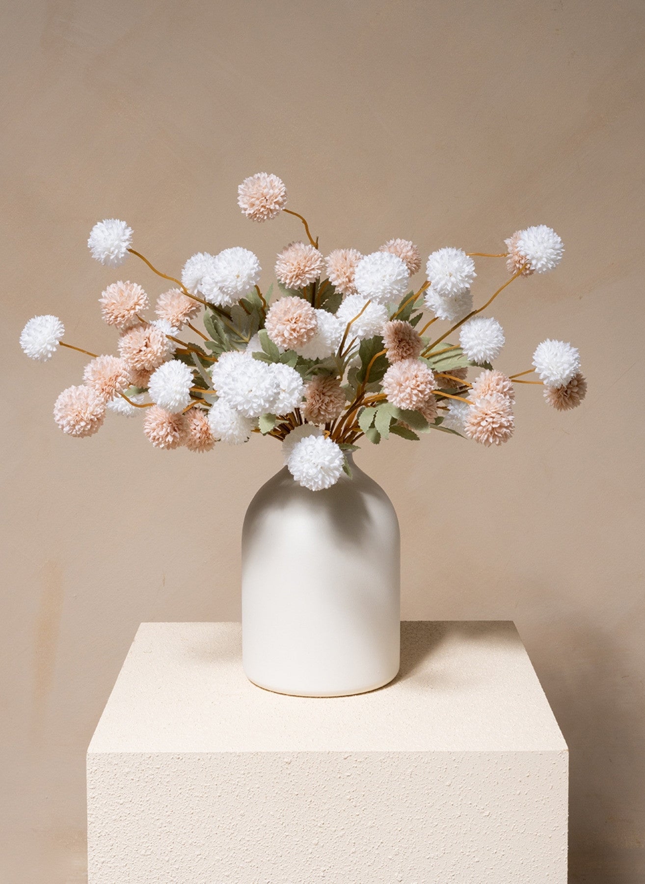 Fiori di Kiku in Seta - Mix Beige