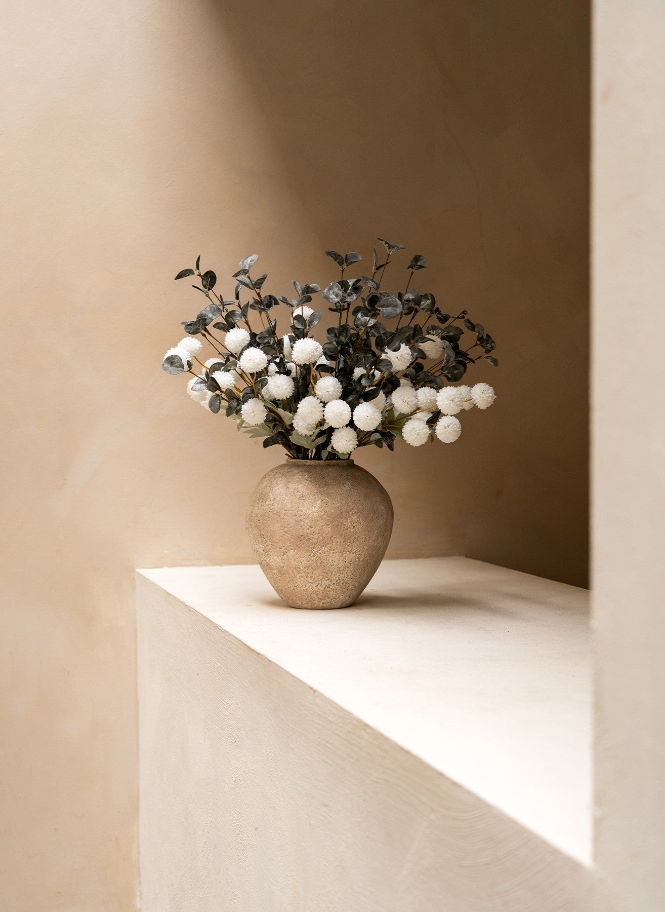 Bouquet composto - Verde & Bianco
