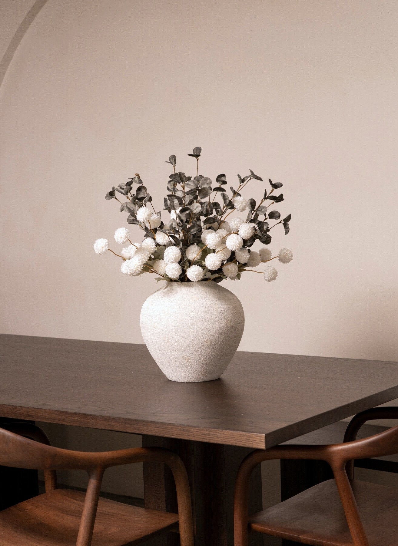 Bouquet composto - Verde & Bianco