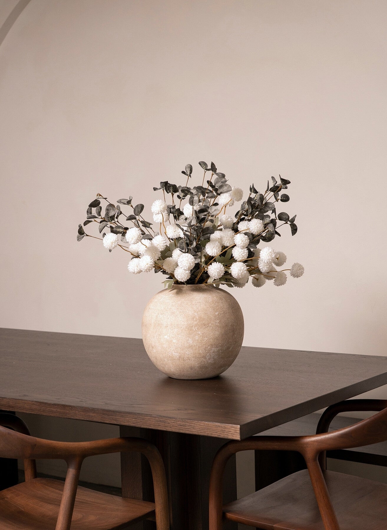Bouquet composto - Verde & Bianco