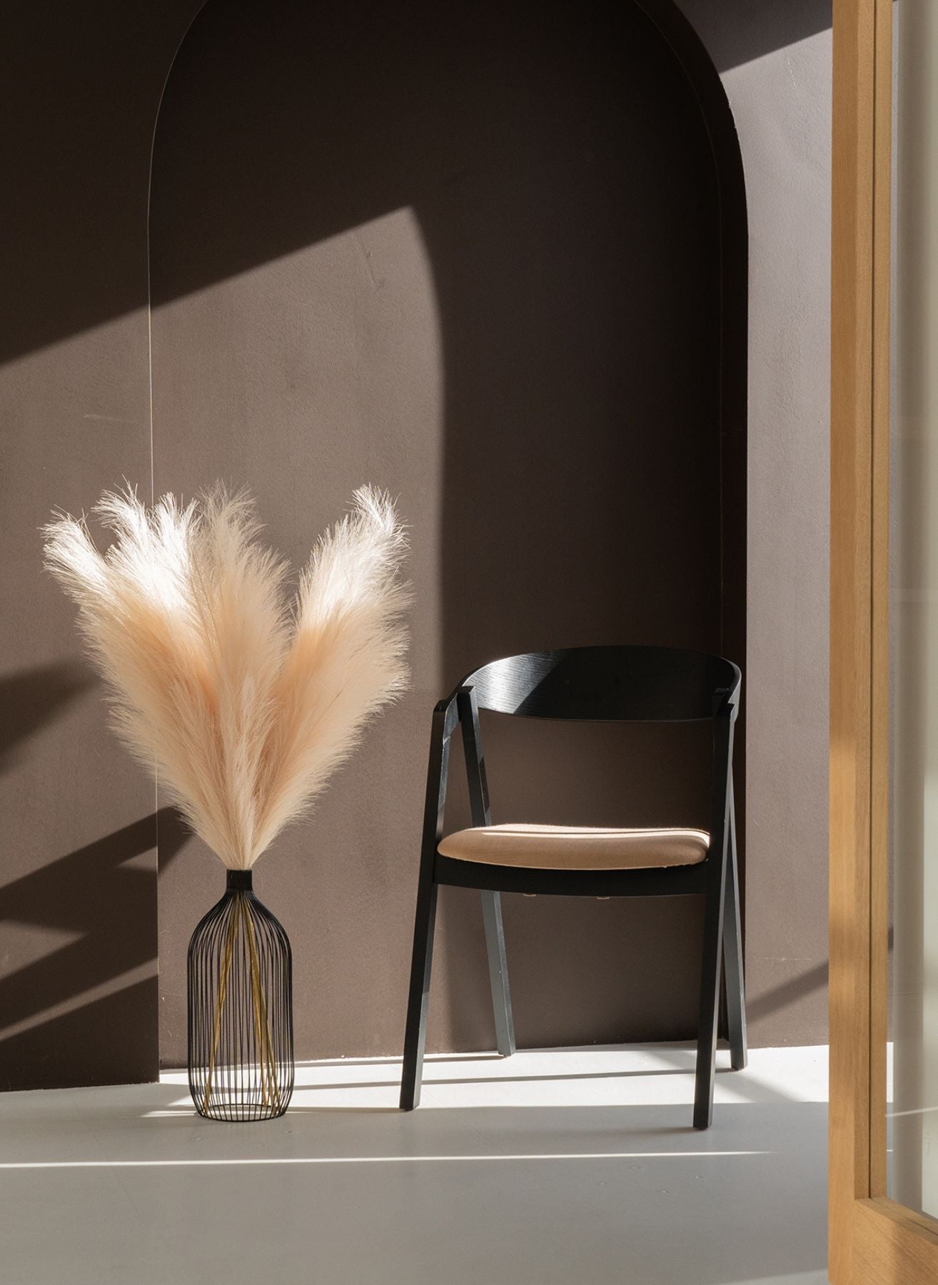 Pampas 110cm (3 steli) - Crema