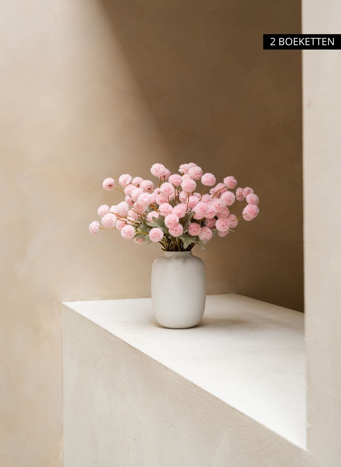 Fiori di Kiku in Seta - Rosa