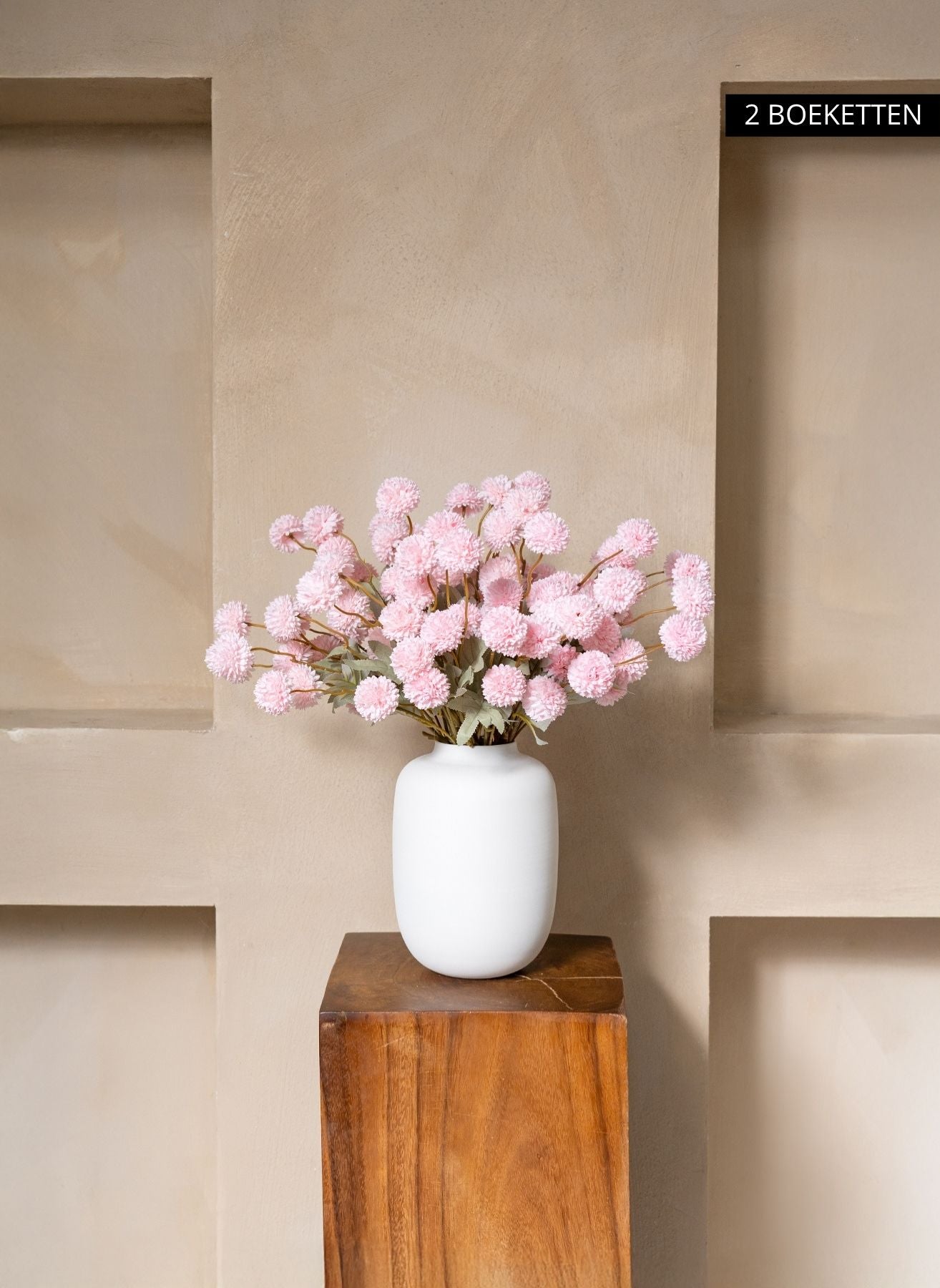 Fiori di Kiku in Seta - Rosa